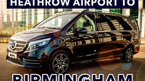 Heathrow Airport to Birmingham private taxi transfers