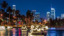 Swan Boat Night Ride at Echo Park Lake