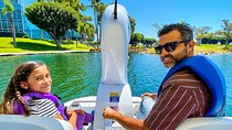 Swan Boat Rental at Rainbow Lagoon in Long Beach