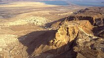 Masada and Dead Sea from Jerusalem
