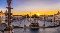 Rome Evening Panoramic Walking Tour Including Trevi Fountain and Spanish Steps