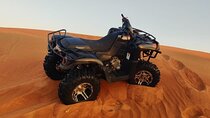 Dubai Desert Safari with ATV(optional)& Sandboarding Experience with BBQ Dinner