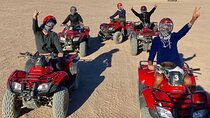 Desert Quad Bike Safari To Bedouin Village with Camel Ride&Dinner From Hurghada