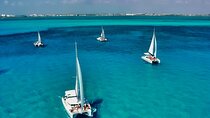 Full-Day Isla Mujeres Catamaran Cruise with Snorkeling & Beach Club