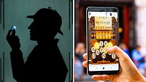 Sherlock Holmes audio walking tour game where YOU solve the case 