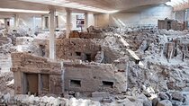 Guided Tour to the Akrotiri Archaeological Site in Santorini