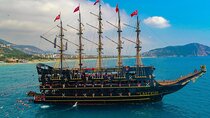 All Inclusive Deluxe Pirate Ship from Alanya