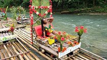 Bamboo Rafting and Limestone Foot Massage on Lethe River Private Tour