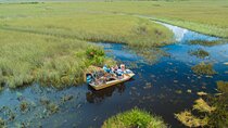 60 min. Everglades Airboat ride & pick-up ,small group +pro guide