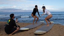 Group Surf Lessons from Kaanapali Beach