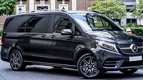 Glasgow Airport Transfer: Glasgow City to Glasgow Airport GLA in Luxury Van