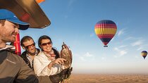 Dubai Beautiful Desert By Hot Air Balloon With Falcon Show and Camel 