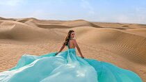 Dubai Flying Dress Private Photoshoot in the Desert