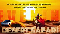  Desert Safari Dubai ,VIP Sitting, Live BBQ & Camel Ride