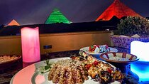 Sound and light show with Dinner with Pyramids view Roof Top Restaurant