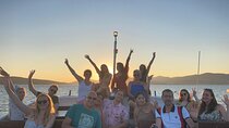 Split Riviera Panoramic Sunset Cruise with Summer Vibes on Boat