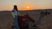 Private Tour With Camel Ride During The Sunset With Barbecue Dinner