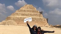 Sakkara, Memphis and Dahshur Private Guided tour with Lunch and Transfers 