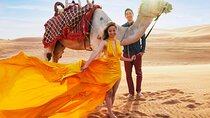 Dubai Flying Dress Photo and Video shoot in Desert