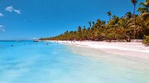 The paradise of Isla Saona from Bavaro