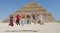 Cairo : Pyramids World Day Tour Sakkara , Memphis & Dahshur Red and Bent Pyramid