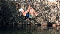 Tulum E-Bike Jungle Zip Line/Repel Snorkel Cenote + Lunch