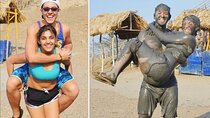 Mud volcano, and Swimming pool from Cartagena