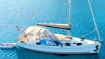 Private sailing trip to Kallithea Thermes Bay and Antony Quinn Bay.