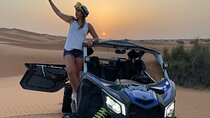 Morning Desert Safari with Buggy Ride & Sandboarding – Shared Car