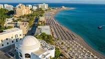 Private tour of Rhodes landmarks with beach time
