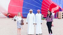 Dubai Desert By Hot Air Balloon With (Falcon Show and Camel)