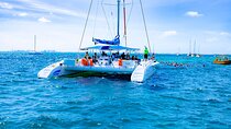 Isla Mujeres Tour on Catamaran with Snorkel, Open Bar, Buffet & Beach club