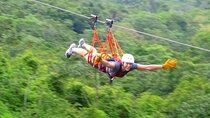 Arenal Full day Adventure:Canopy Tour, Superman, Tarzan Swing, Canyoning Rafting