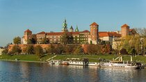 Panorama of Krakow from the Vistula River during an hour-long cruise