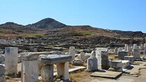 Ancient Delos and Rhenia Island Cruise from Tourlos