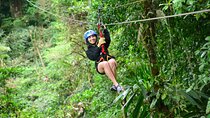 Combo zip line, Tarzán swing & White Water Rafting in Arenal