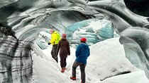 Ice Cave Katla, South Coast Waterfalls & Black Sand Beach Private