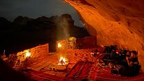 Wadi Rum Cave Camping with Jeep Tour