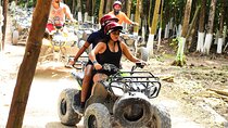 Experience ATV (shared) Ziplines & Cenote with Lunch from Cancún