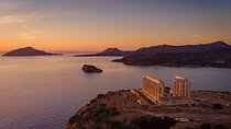 Sounion sunset, Athens things to do, lake Vouliagmeni & riviera