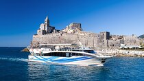 Ferry boat tour to the Cinque Terre with stop in Portovenere and Vernazza