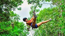 ATV Shared & Ziplines and Swim in the Cenote From Cancun