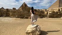 Layover Private Tour Giza pyramids ,Sphinx ,camel and quad bike , shopping tour