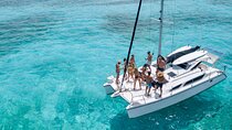 Cancun to Isla Mujeres Private Catamaran Cruising Snorkeling Fun!