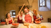 Small Group Pasta Making Class Wine Tasting in a Tuscan Castle 