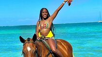 Dunn's River Falls Climb, Zipline and Horseback Riding Private Tour