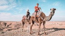 Agafay desert private sunset camel ride from Marrakech