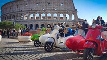 Rome Afternoon Sightseeing Vespa Sidecar Tour with Gourmet Gelato