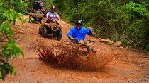 Awesome ATV experience in the jungle with cenote swim and ziplines included