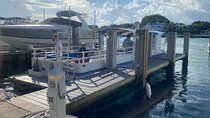 2-Hour South Beach Private Pontoon Boat with Captain at Sunrise or Sunset